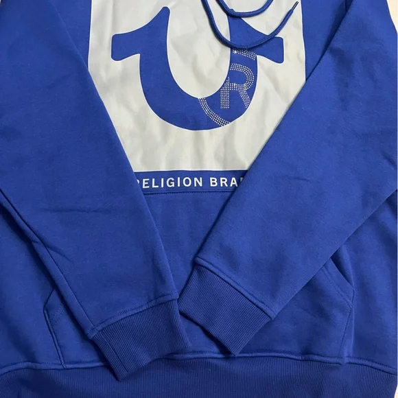 NWT - True Religion Men's Studded Icon Hoodie - Size L - Picture 9 of 13